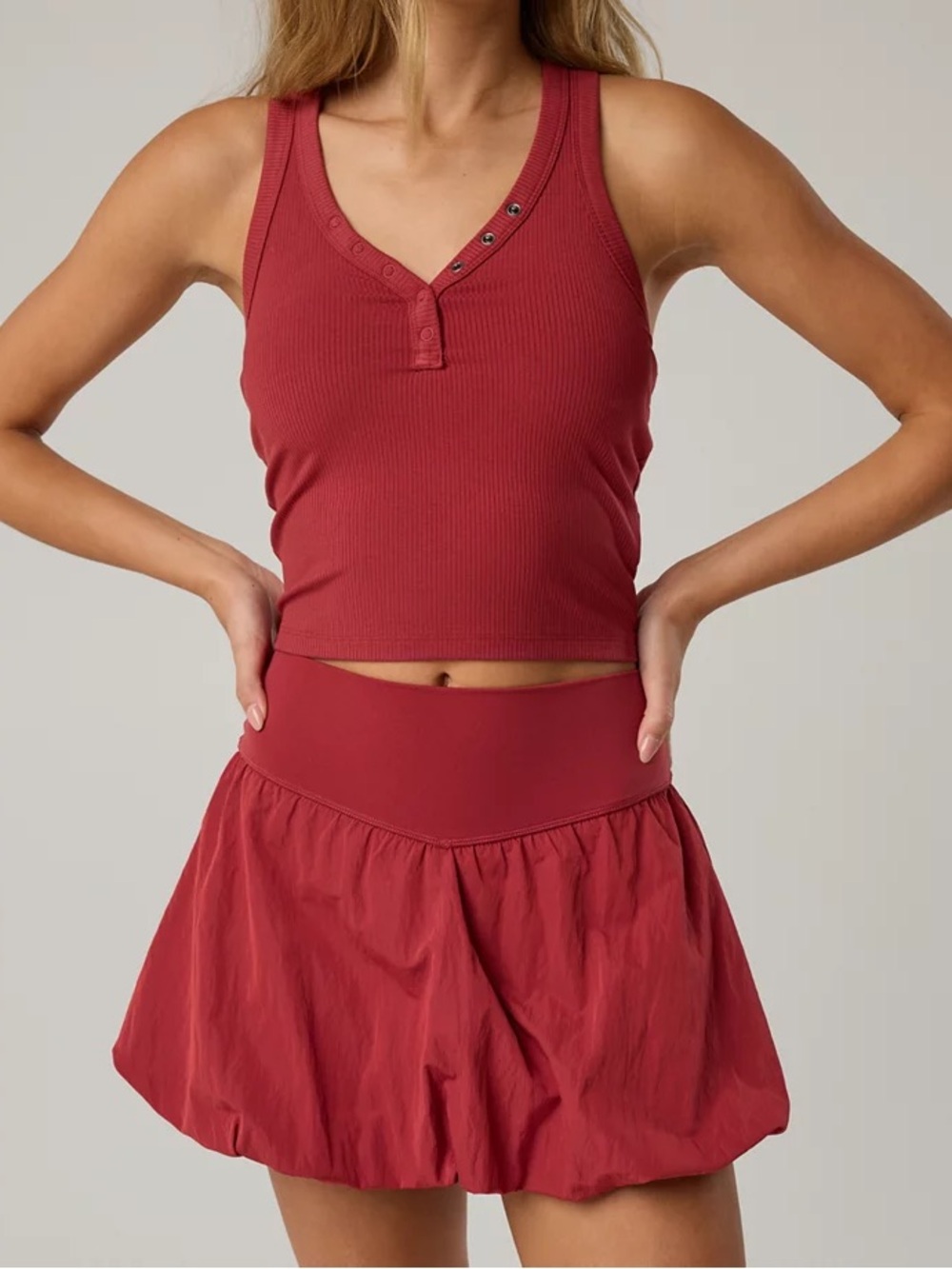 OFFLINE By Aerie Real Me Bubble Skort